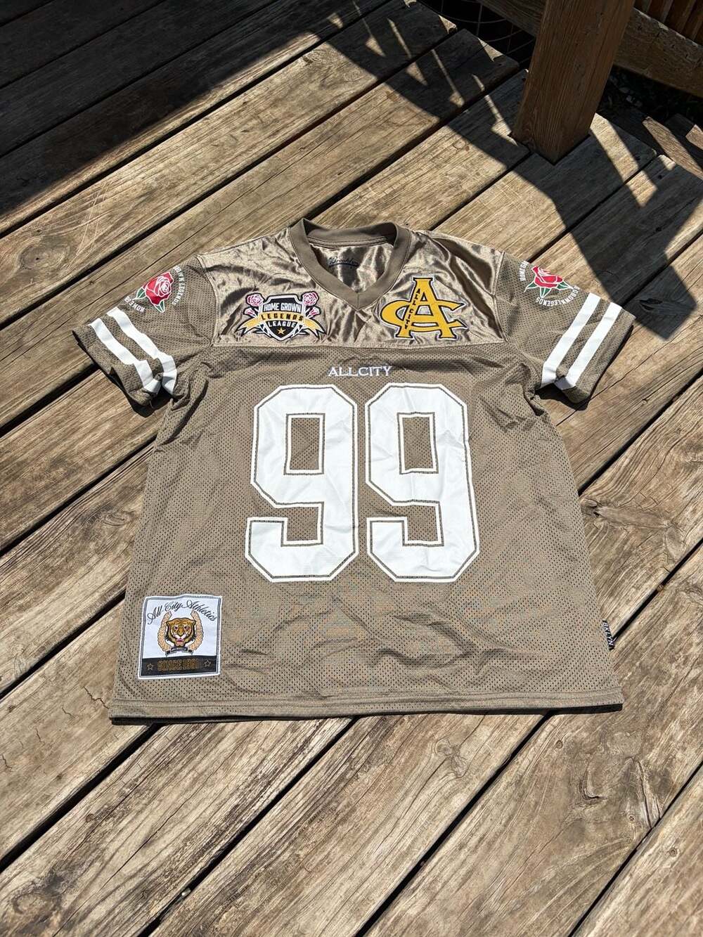 Brooklyn Cloth Mfg. Co. All City Athletics 99 Mesh Football Jersey